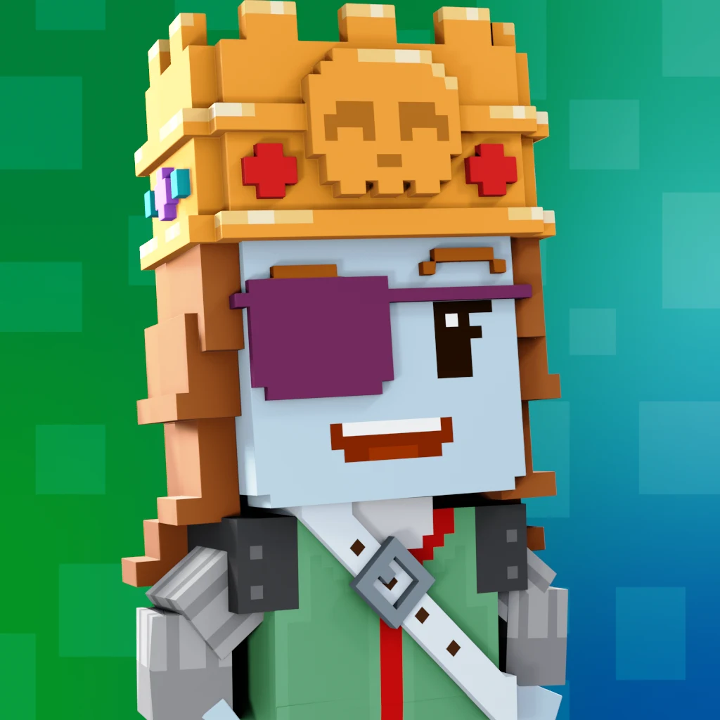 Pirate #6875 voxel render
