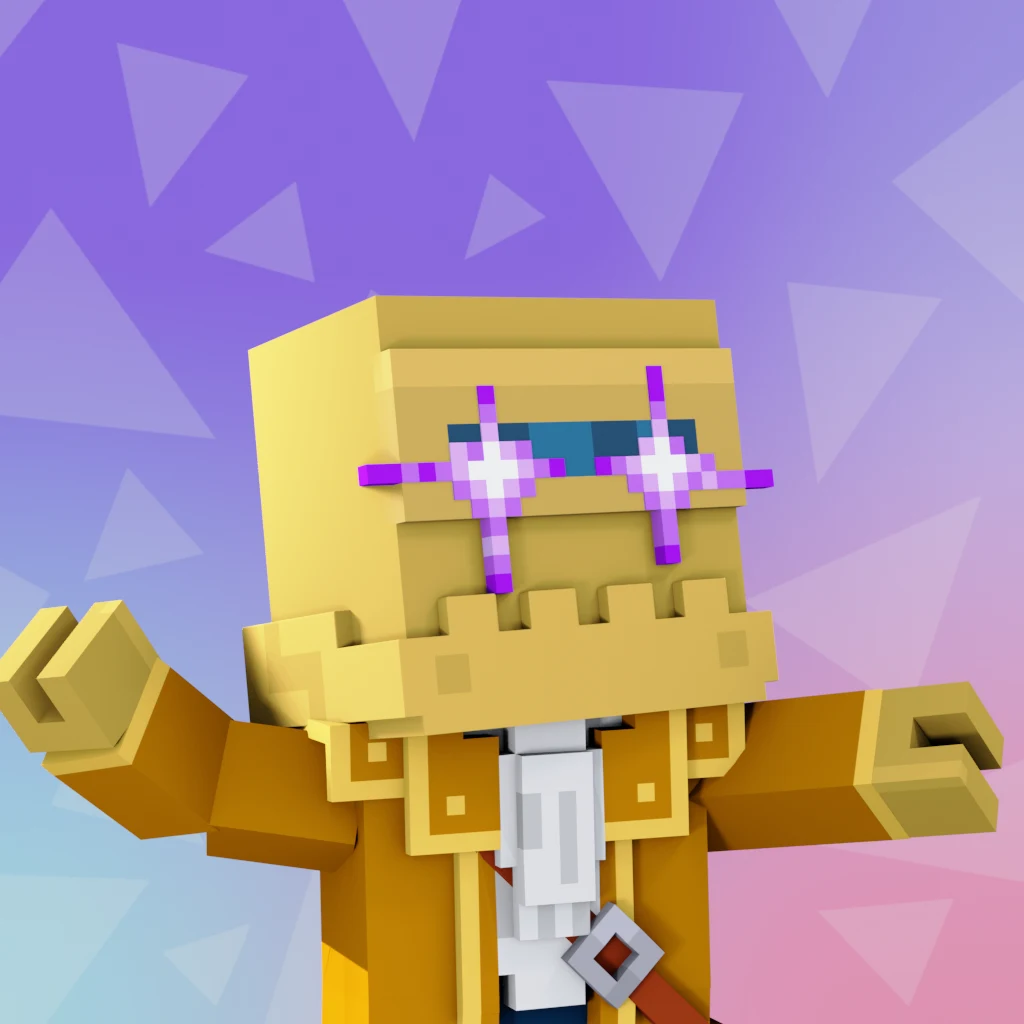 Pirate #6876 voxel render