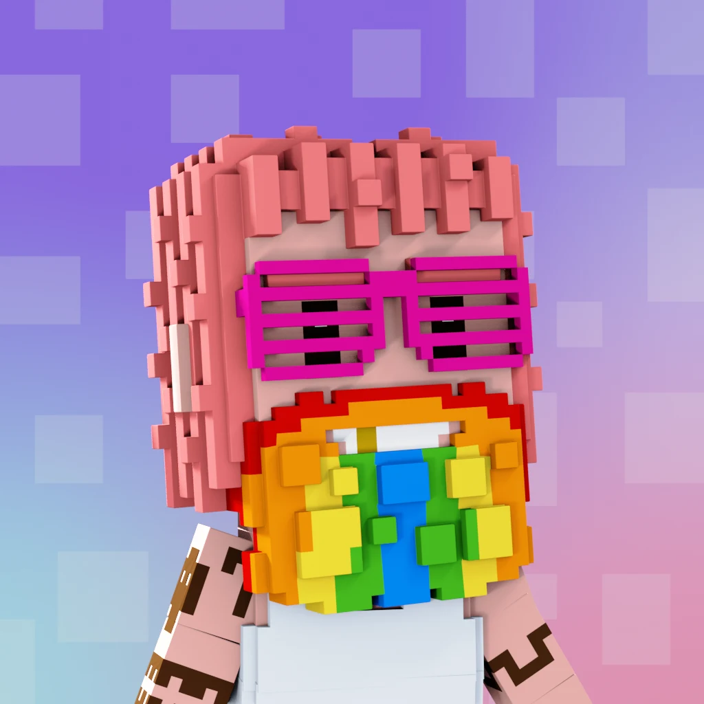 Pirate #6879 voxel render