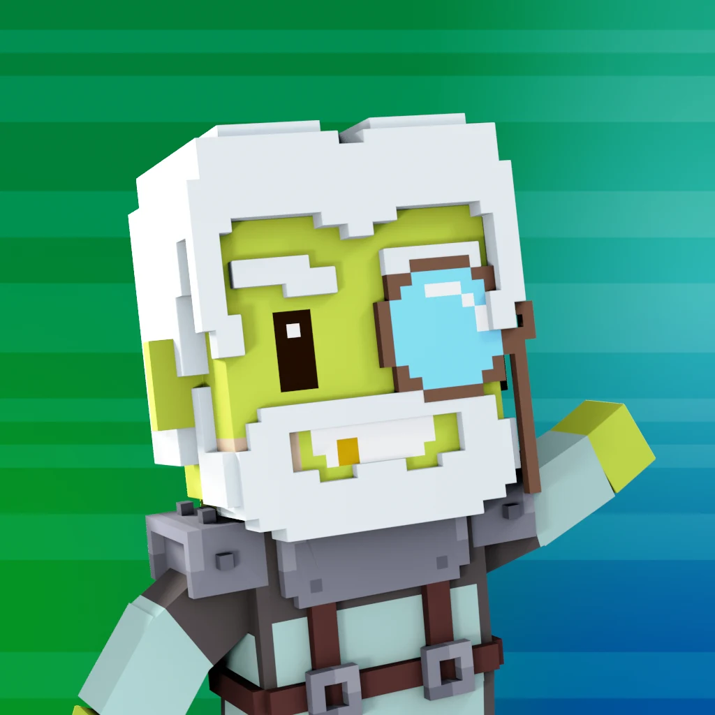 Pirate #6880 voxel render