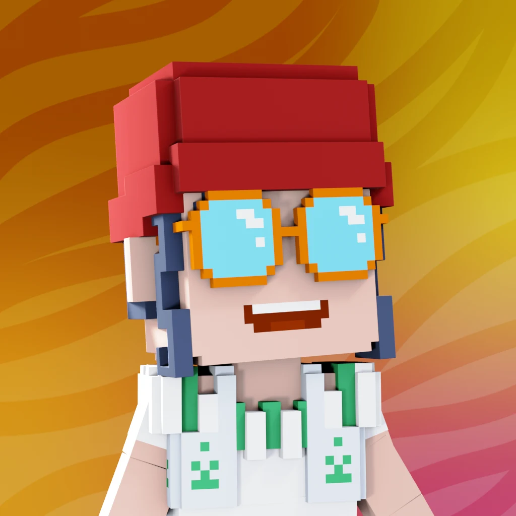 Pirate #6892 voxel render