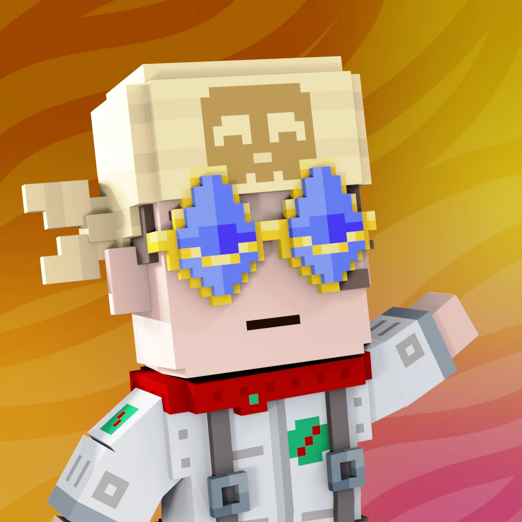 Pirate #6894 voxel render