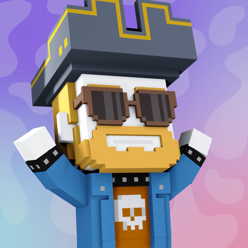 Pirate #6895 voxel render
