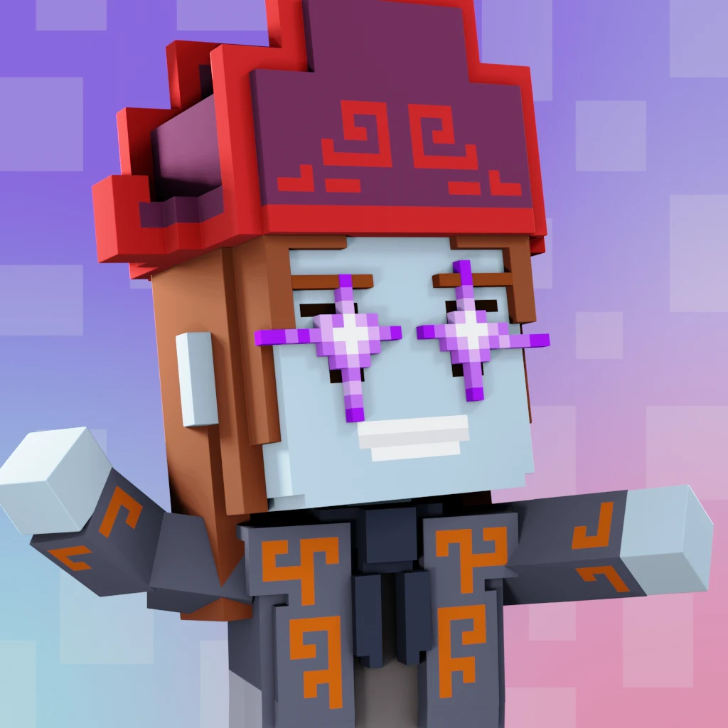 Pirate #6904 voxel render