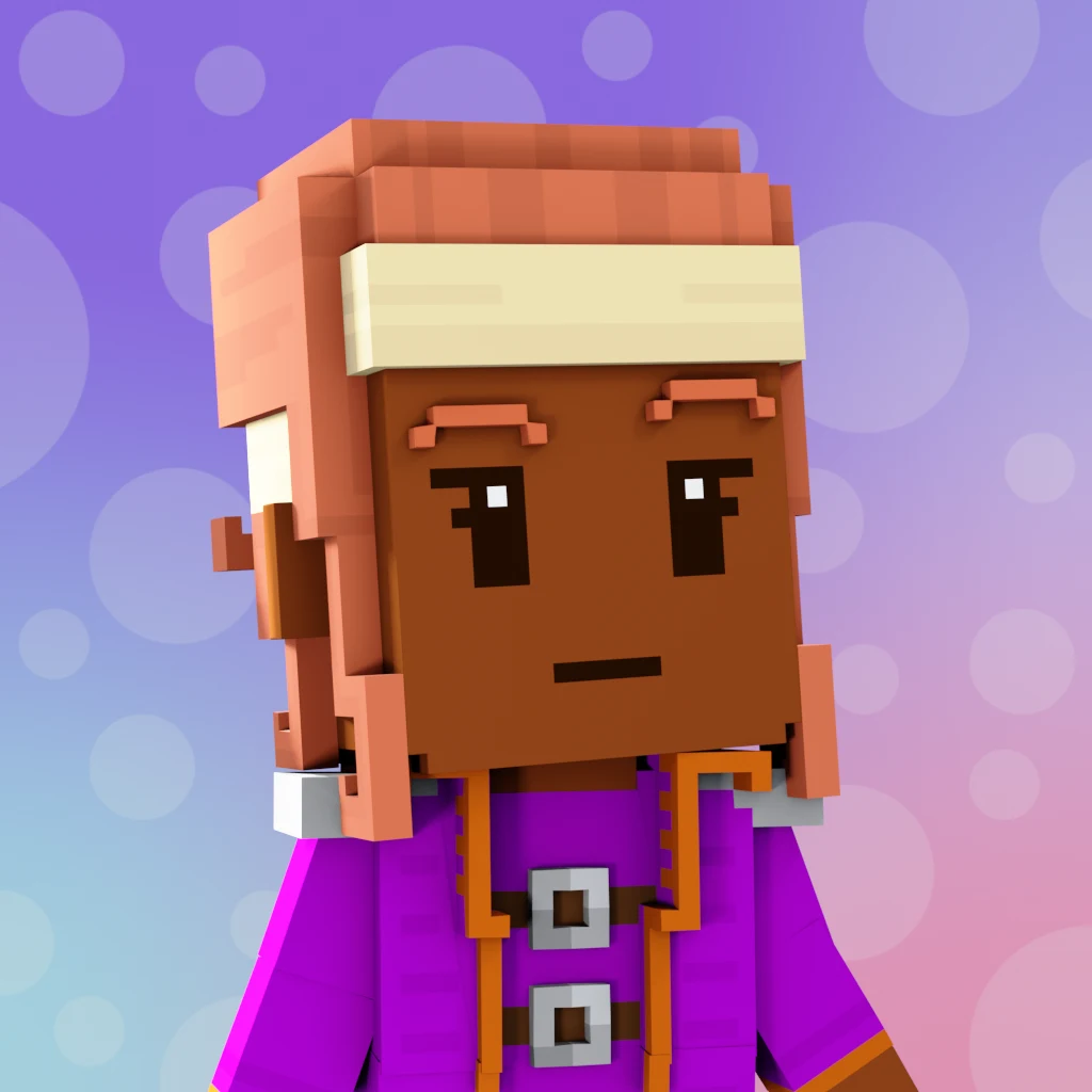 Pirate #6905 voxel render