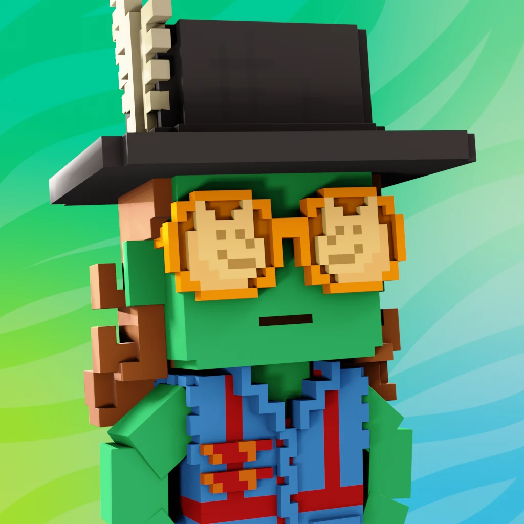 Pirate #6924 voxel render