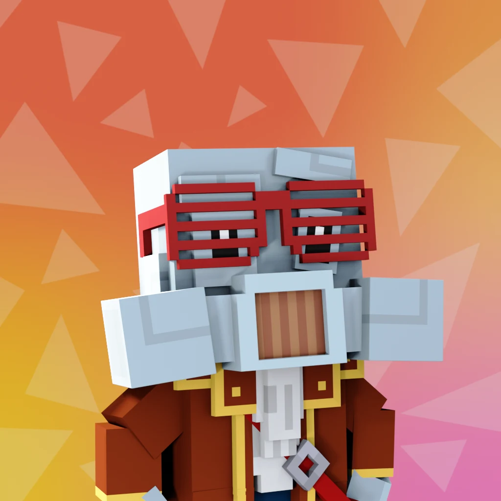 Pirate #6931 voxel render
