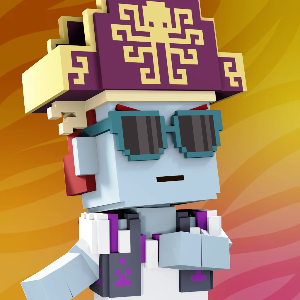 Pirate #6940 voxel render