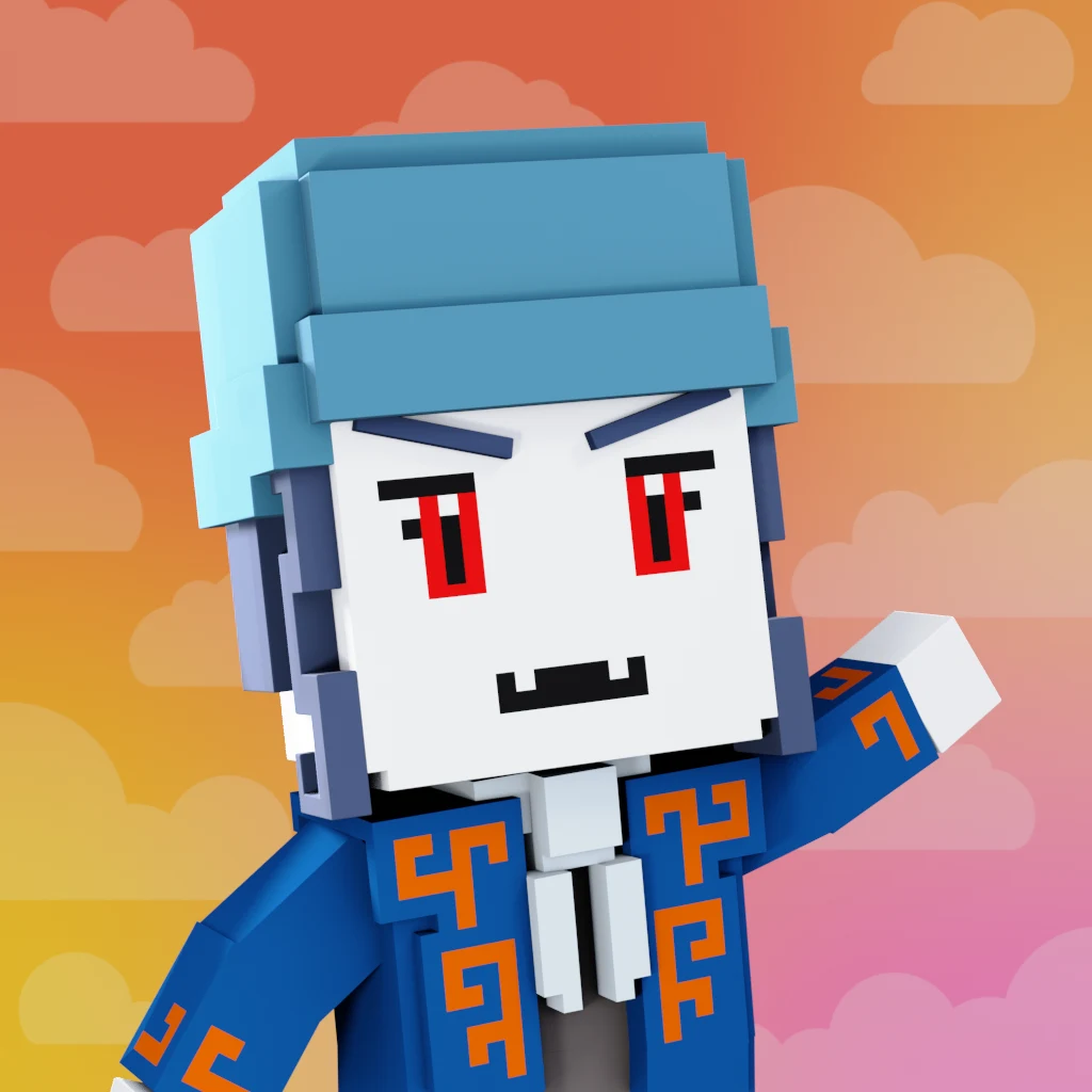Pirate #6943 voxel render