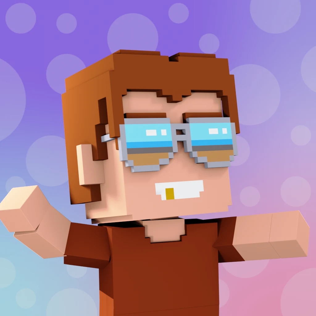 Pirate #6949 voxel render