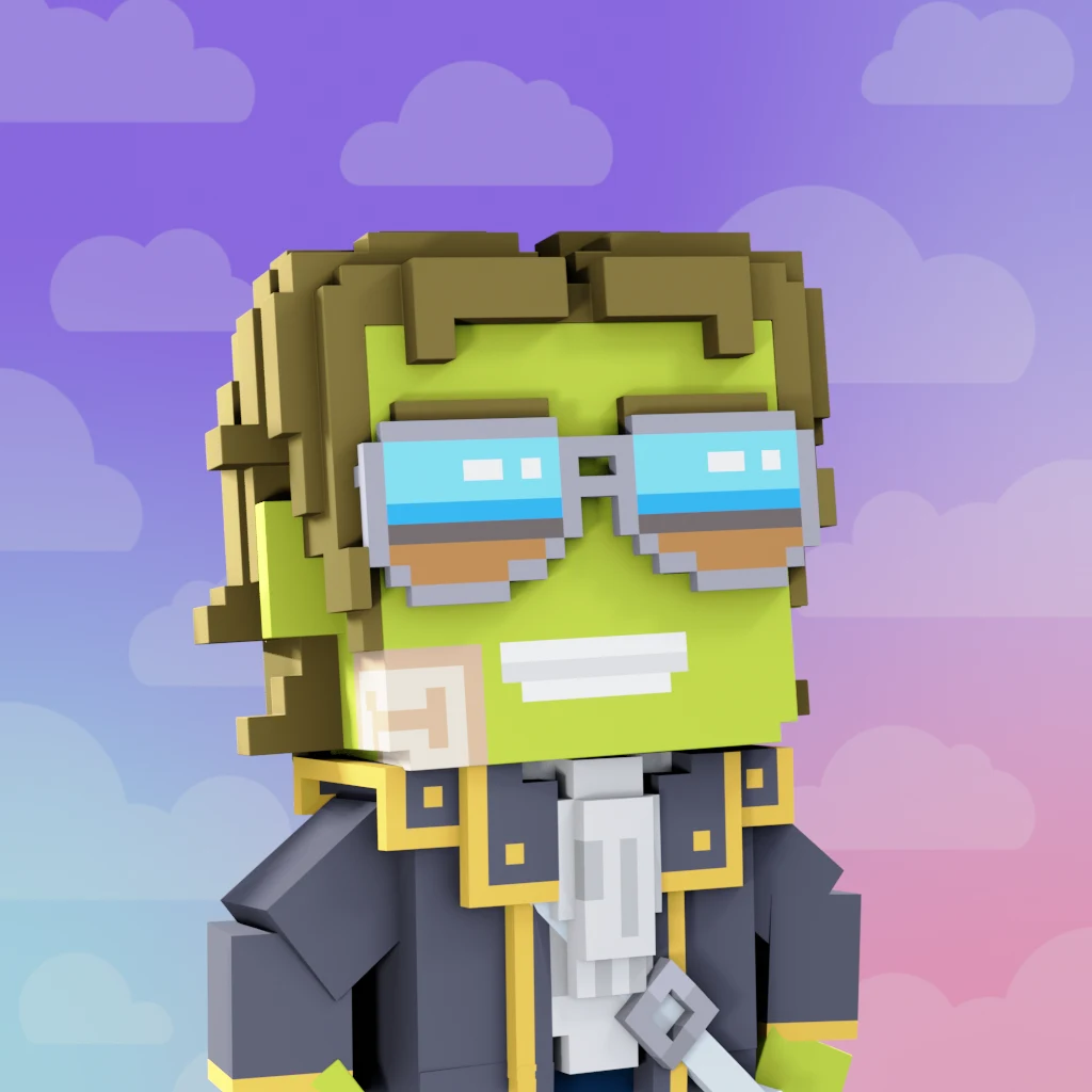 Pirate #6951 voxel render