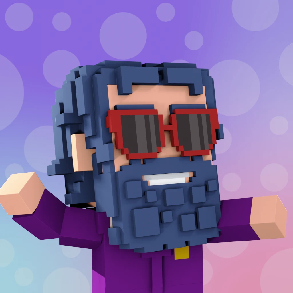 Pirate #6952 voxel render