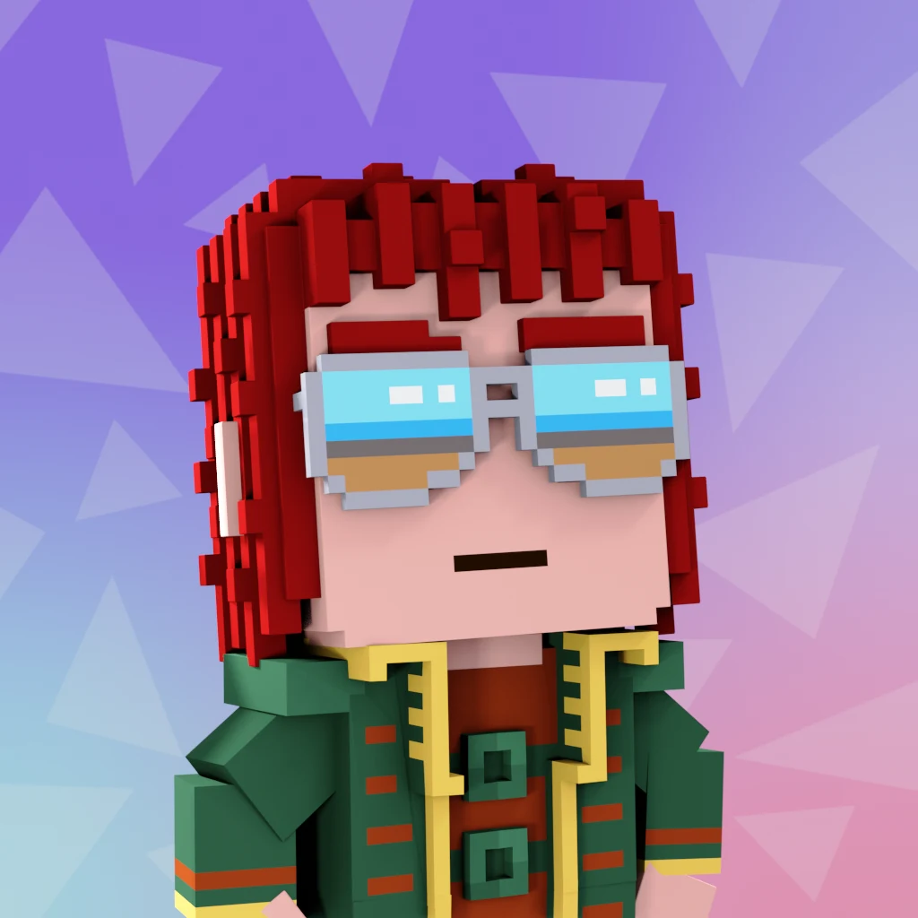 Pirate #6963 voxel render