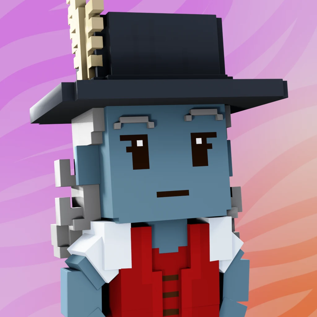 Pirate #6970 voxel render