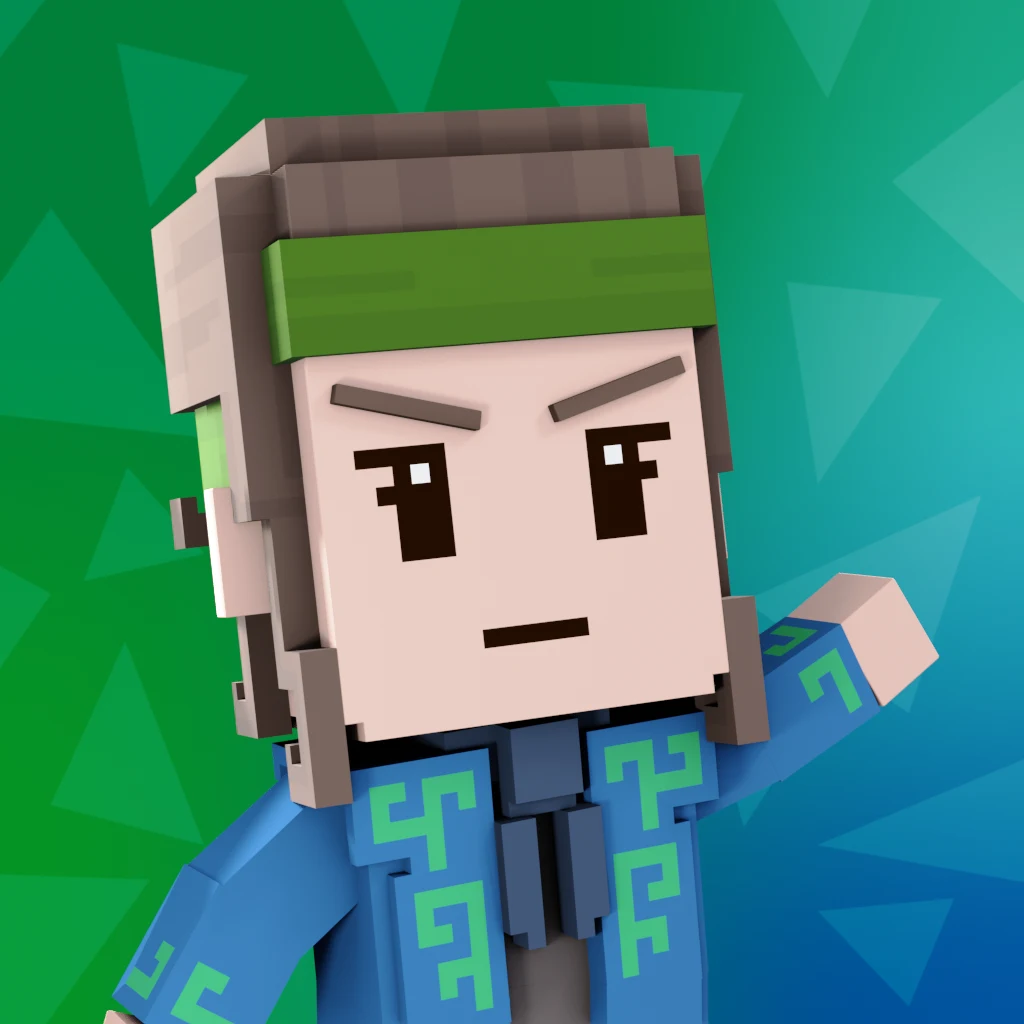 Pirate #6973 voxel render