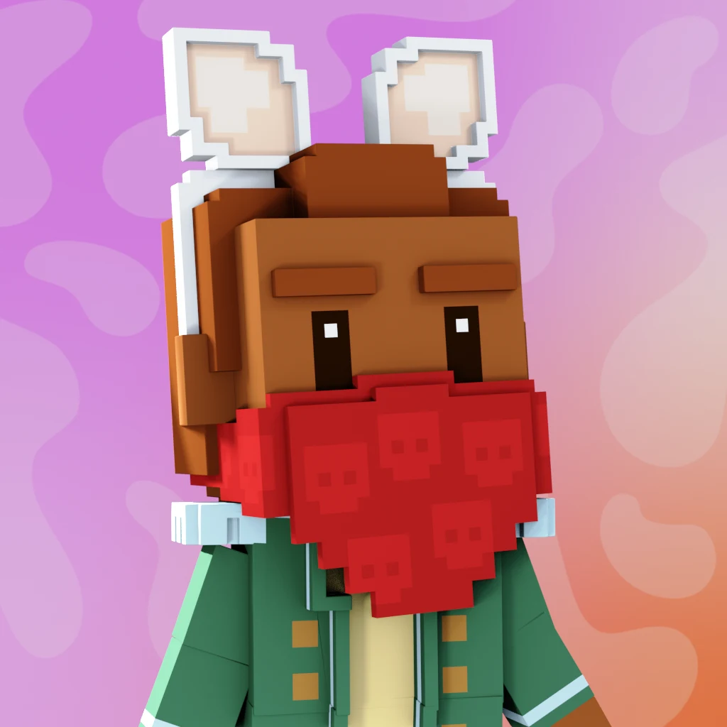 Pirate #6981 voxel render