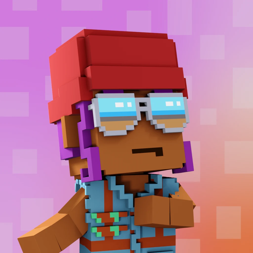 Pirate #6983 voxel render
