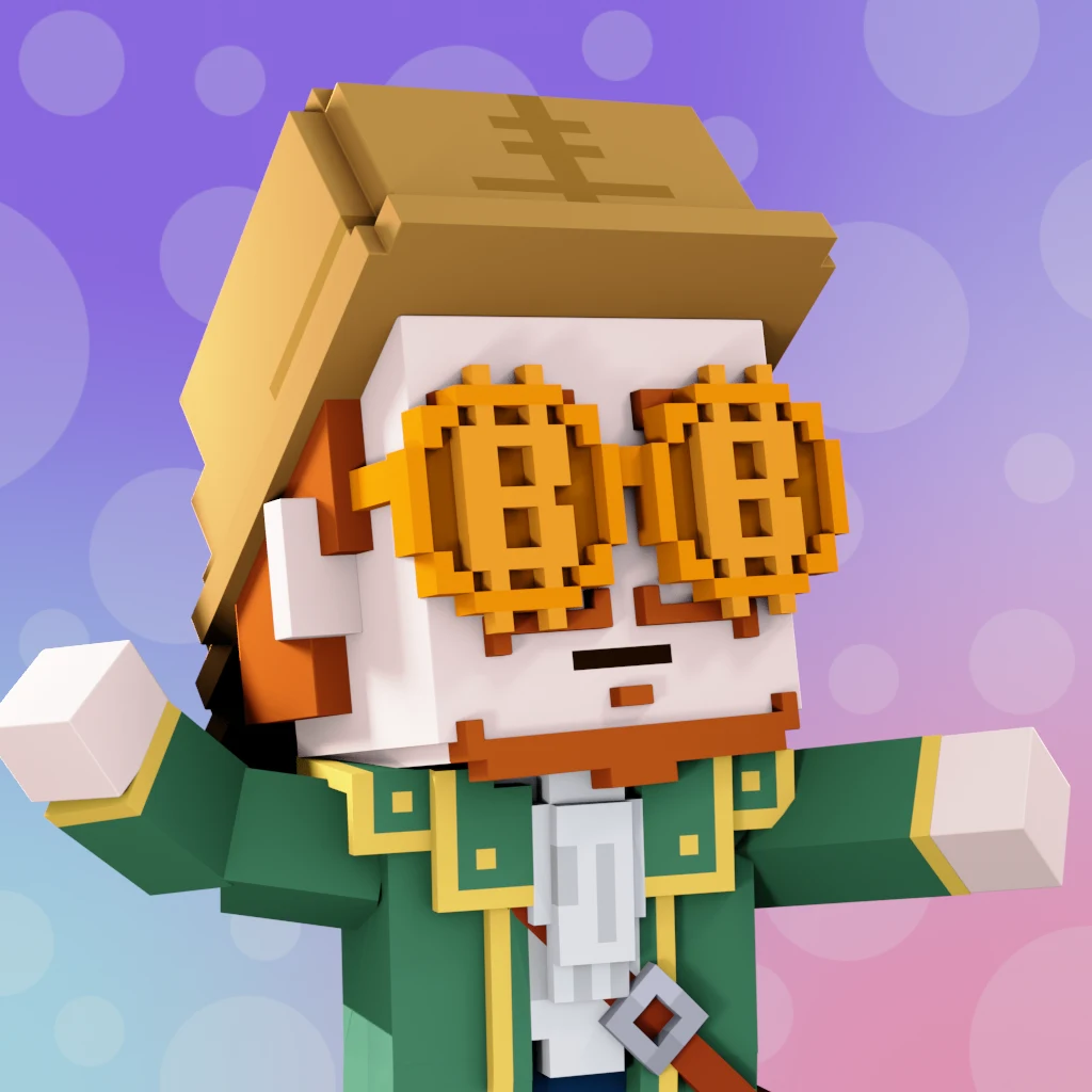 Pirate #699 voxel render