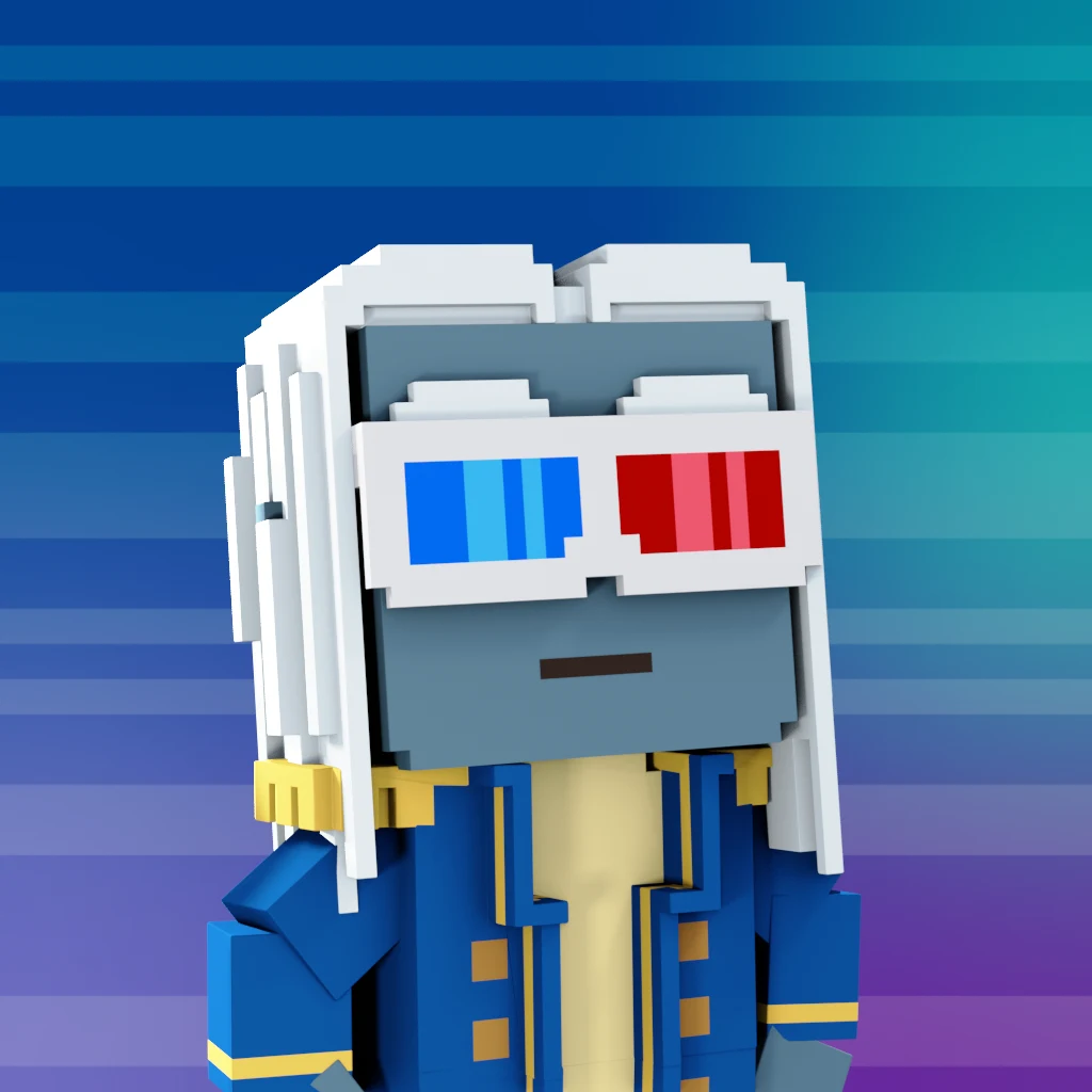 Pirate #7006 voxel render