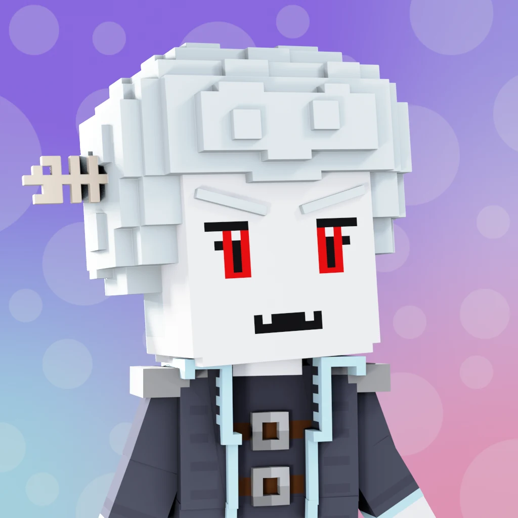 Pirate #7008 voxel render