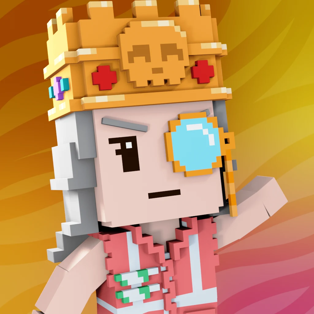 Pirate #7014 voxel render