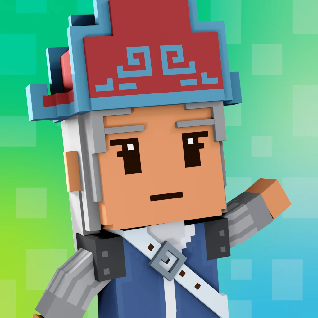 Pirate #7015 voxel render