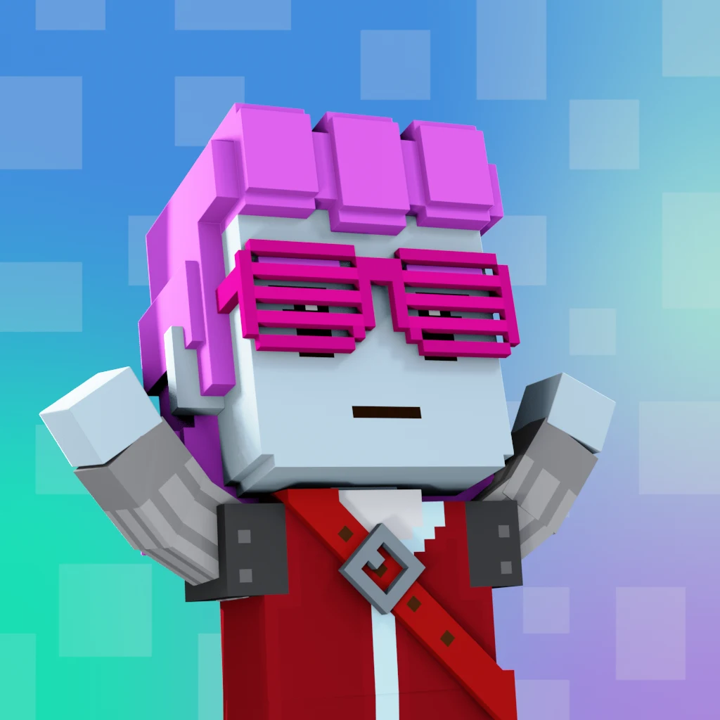 Pirate #7019 voxel render