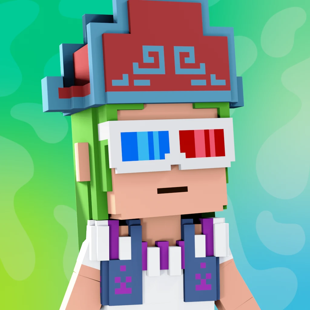 Pirate #7021 voxel render