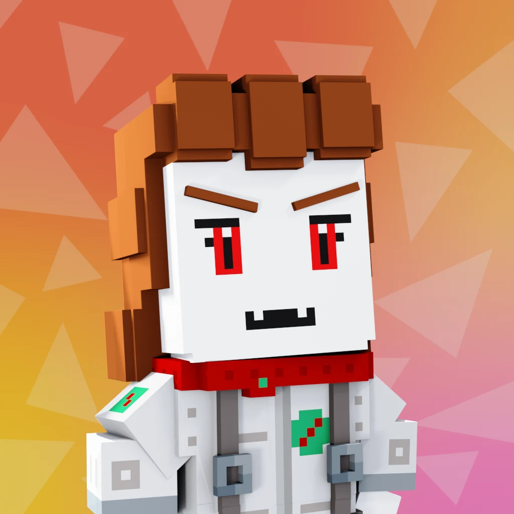 Pirate #703 voxel render