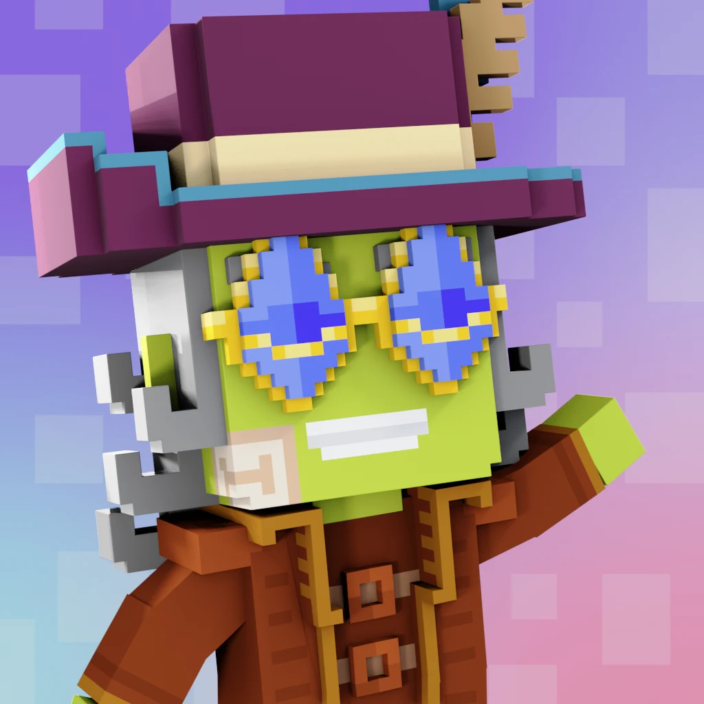 Pirate #7036 voxel render
