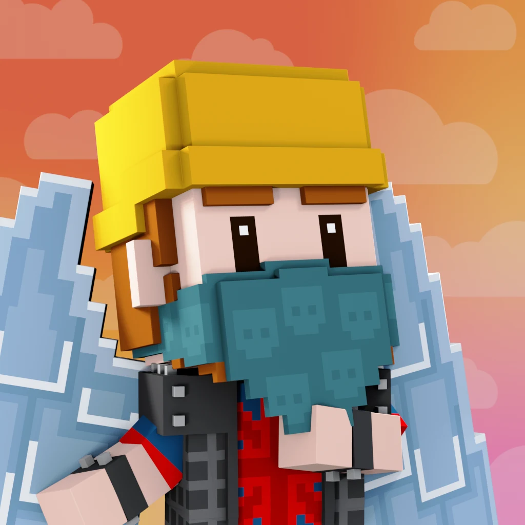 Pirate #7037 voxel render