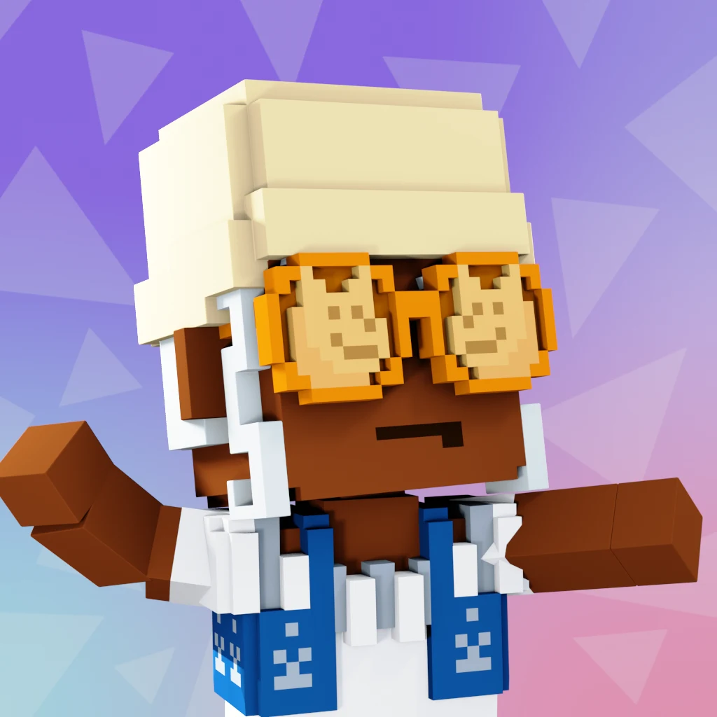 Pirate #7046 voxel render