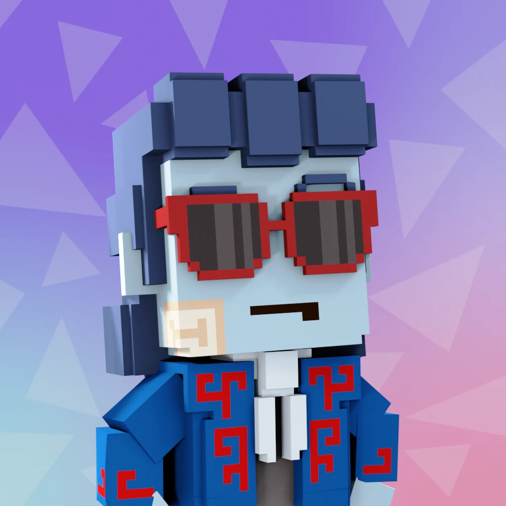 Pirate #7051 voxel render