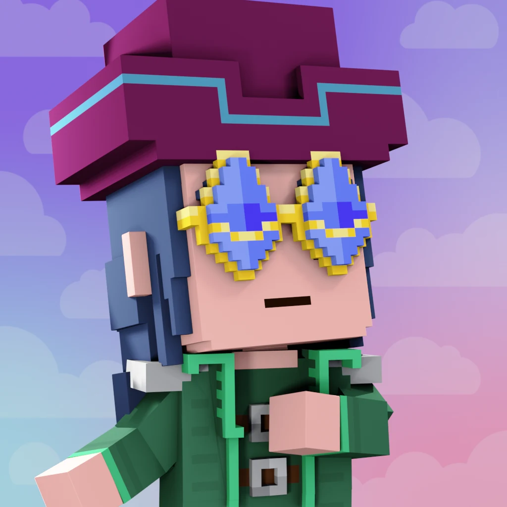 Pirate #7053 voxel render