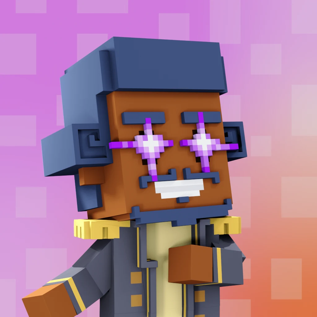 Pirate #7064 voxel render