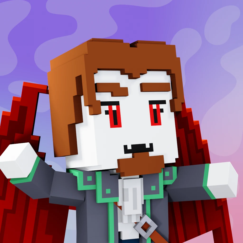 Pirate #7069 voxel render