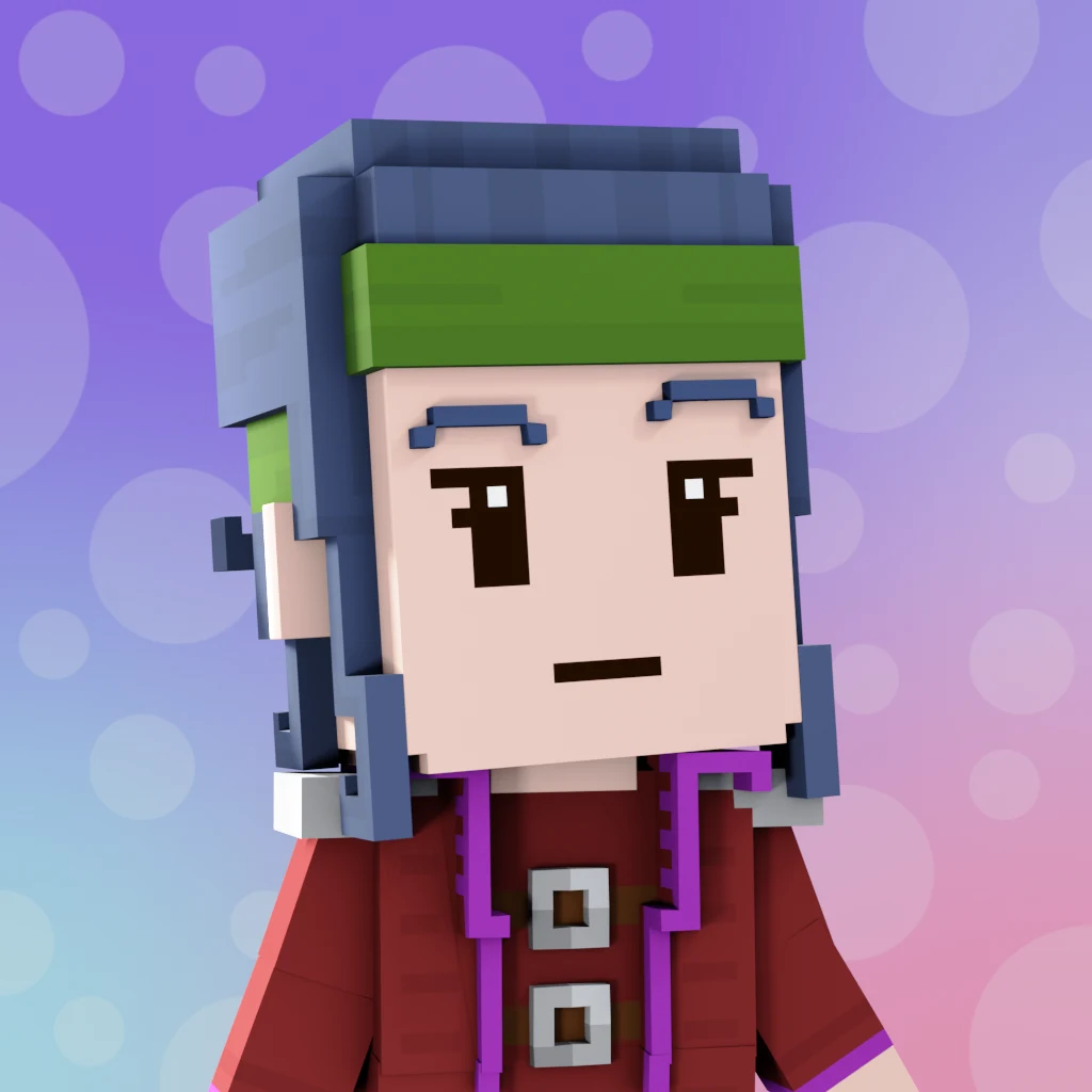 Pirate #7074 voxel render