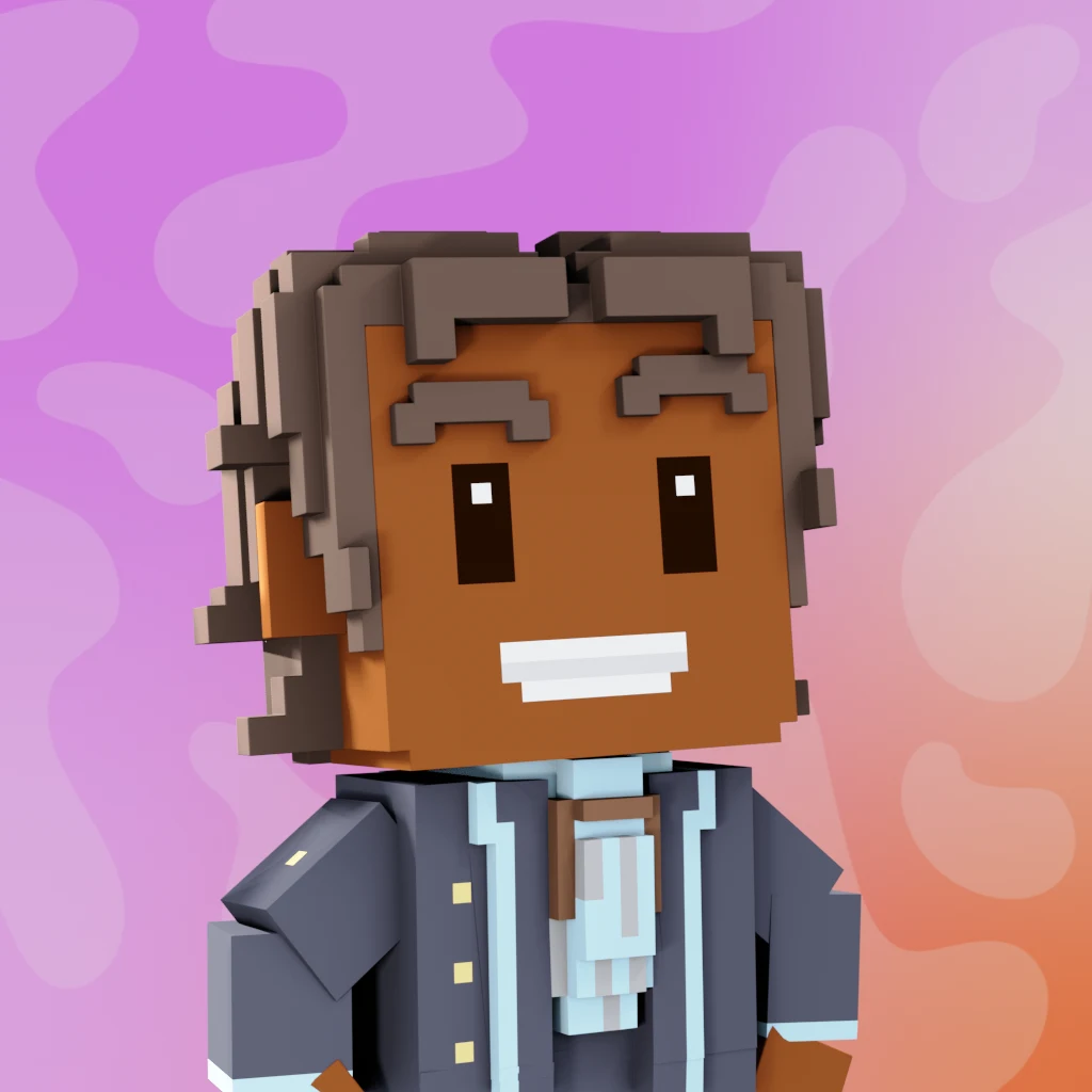 Pirate #7078 voxel render