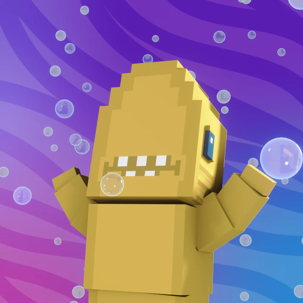 Pirate #7081 voxel render