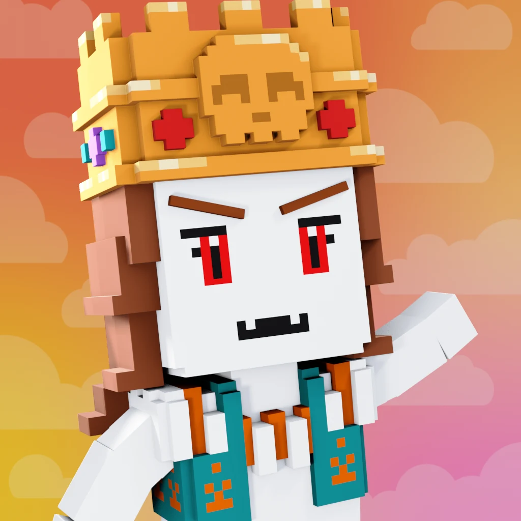 Pirate #7086 voxel render