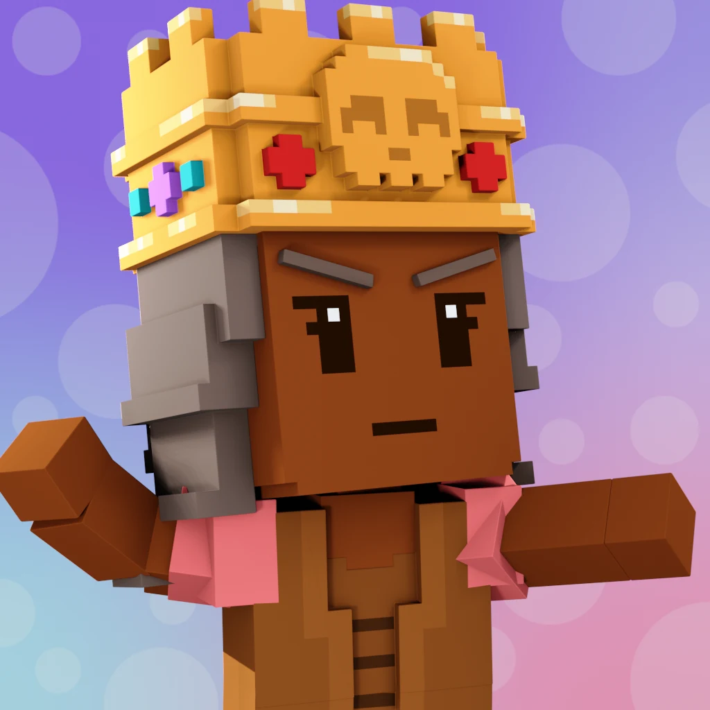 Pirate #7090 voxel render
