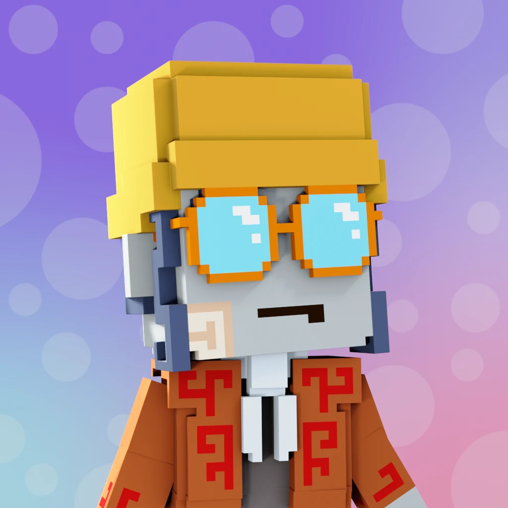 Pirate #710 voxel render