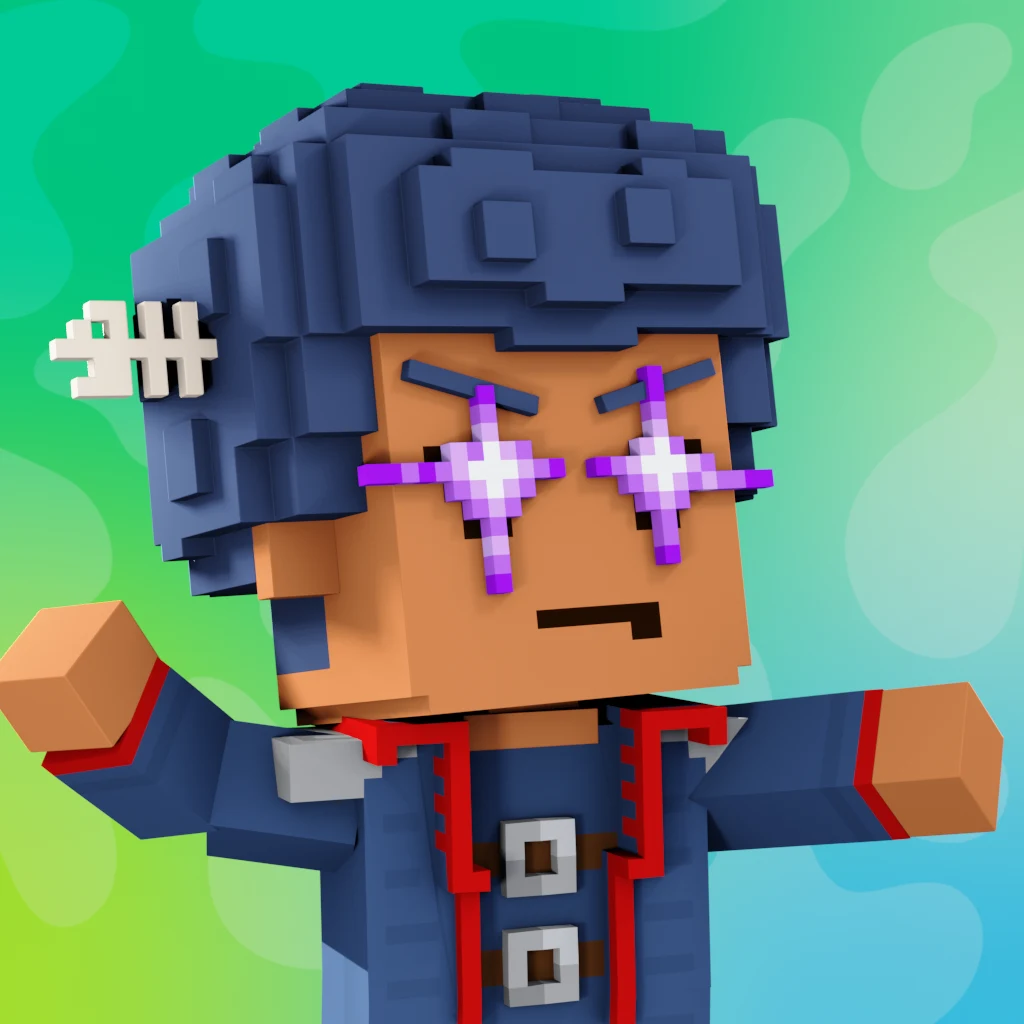 Pirate #7112 voxel render