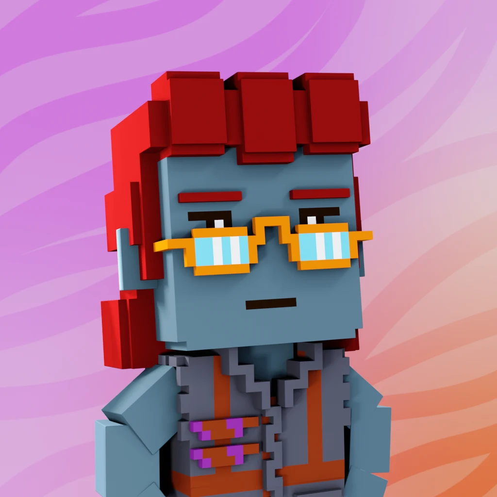 Pirate #7114 voxel render