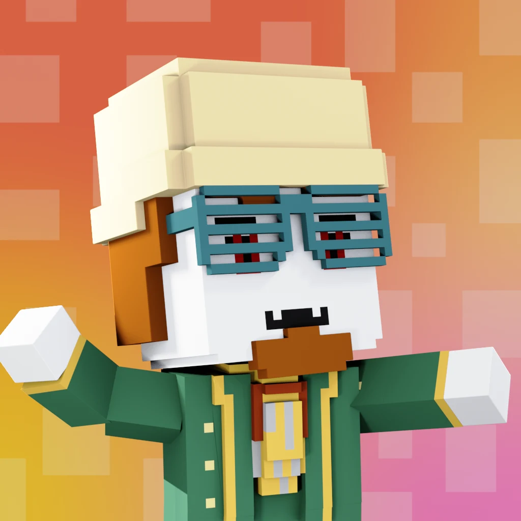 Pirate #7115 voxel render