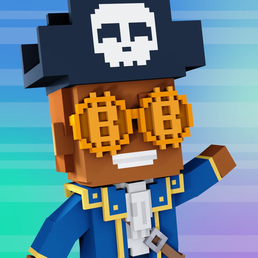 Pirate #7125 voxel render