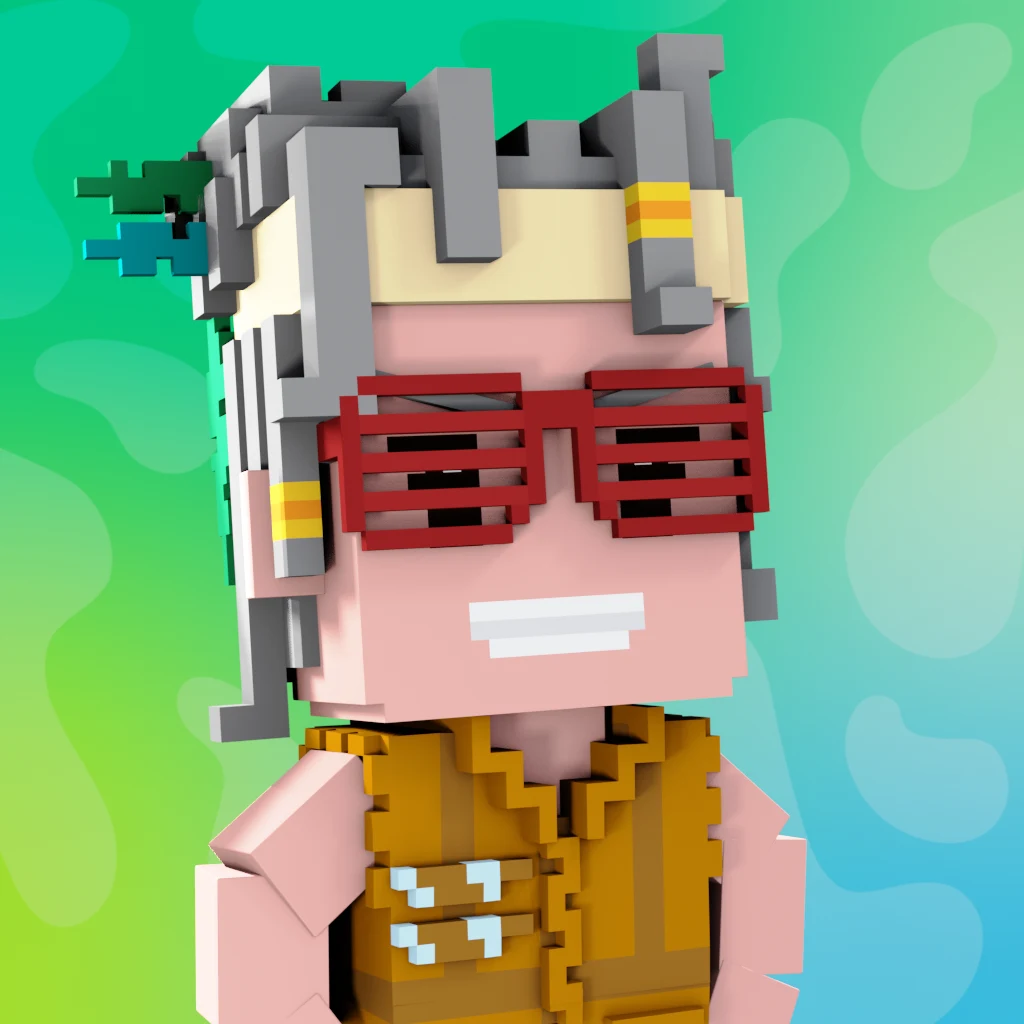 Pirate #7128 voxel render
