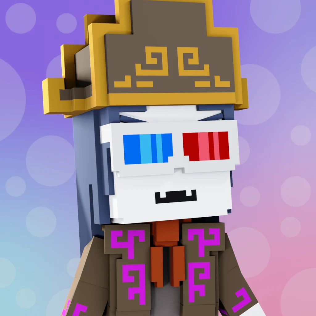Pirate #7133 voxel render