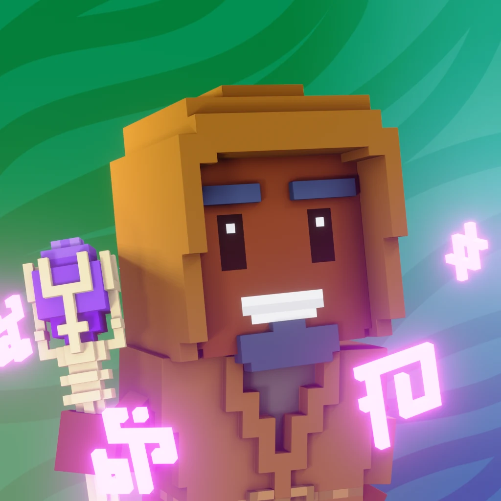 Pirate #7134 voxel render