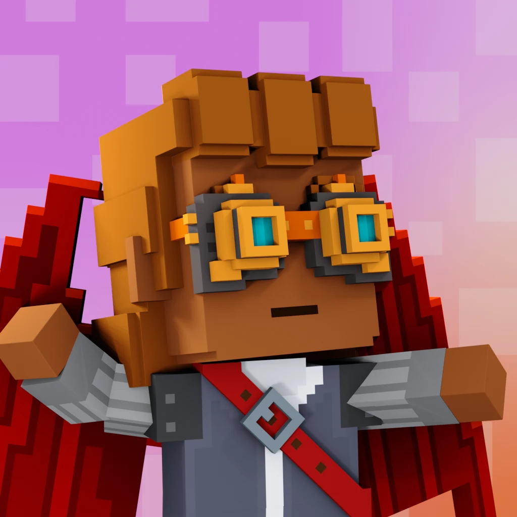 Pirate #7150 voxel render